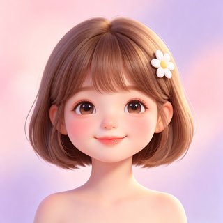 miraimind 软萌可爱女性人设糖豆头像